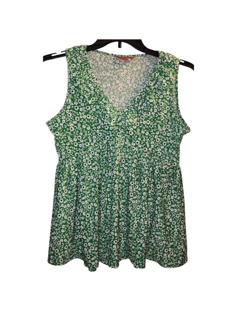 Amana Sleeveless Blouse Medium - Picture 2 of 6